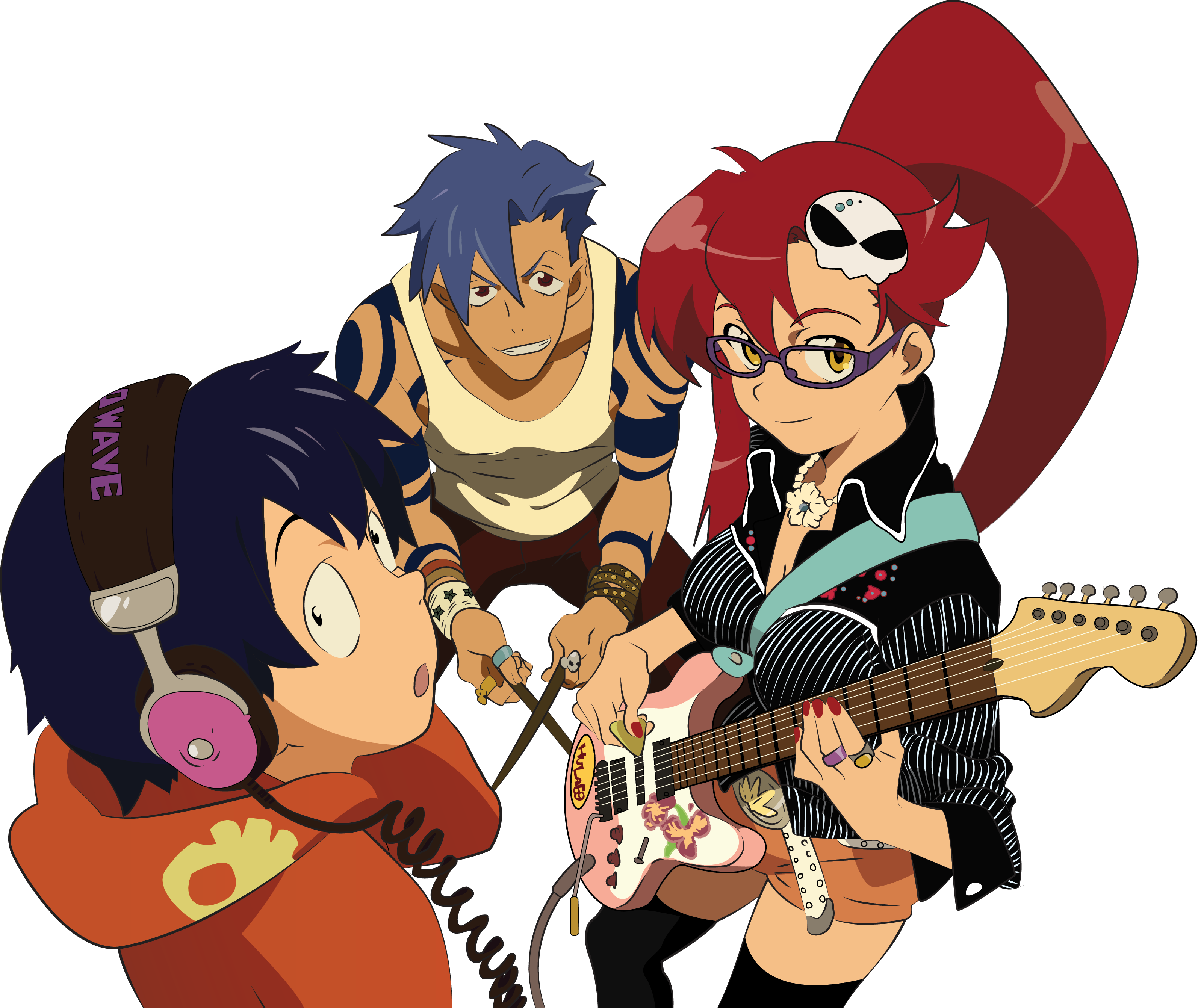 Kamina Tengen Toppa Gurren Lagan (3188x2683), Png Download