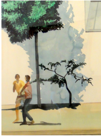 Item Details - Shibu Natesan Watercolour (450x450), Png Download