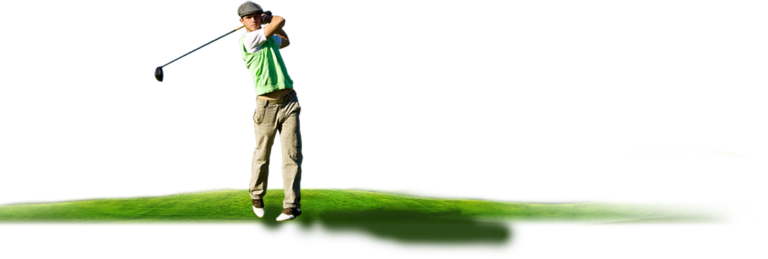 Golfer - Golfer Png (1107x374), Png Download