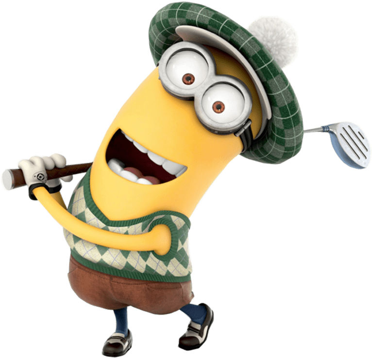Minion Golfer Png - Minions Png (800x745), Png Download