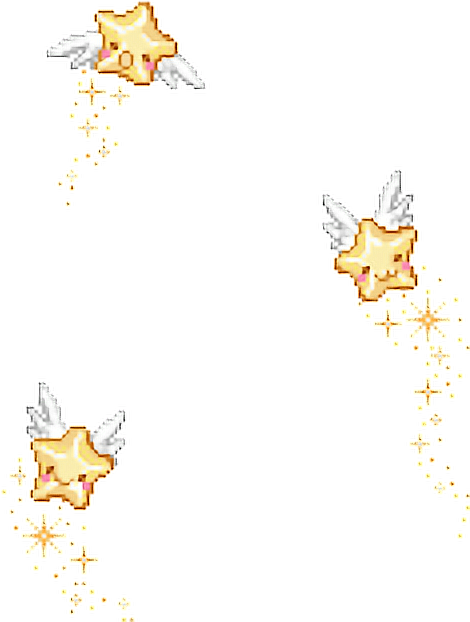 Pixel Stars Png - Star Pixel (470x622), Png Download