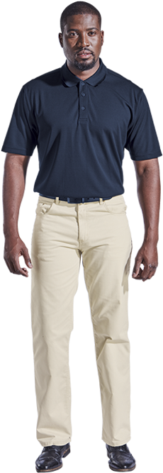 Mens Pinto Golfer - Polo Long Sleeve And Pants (700x700), Png Download