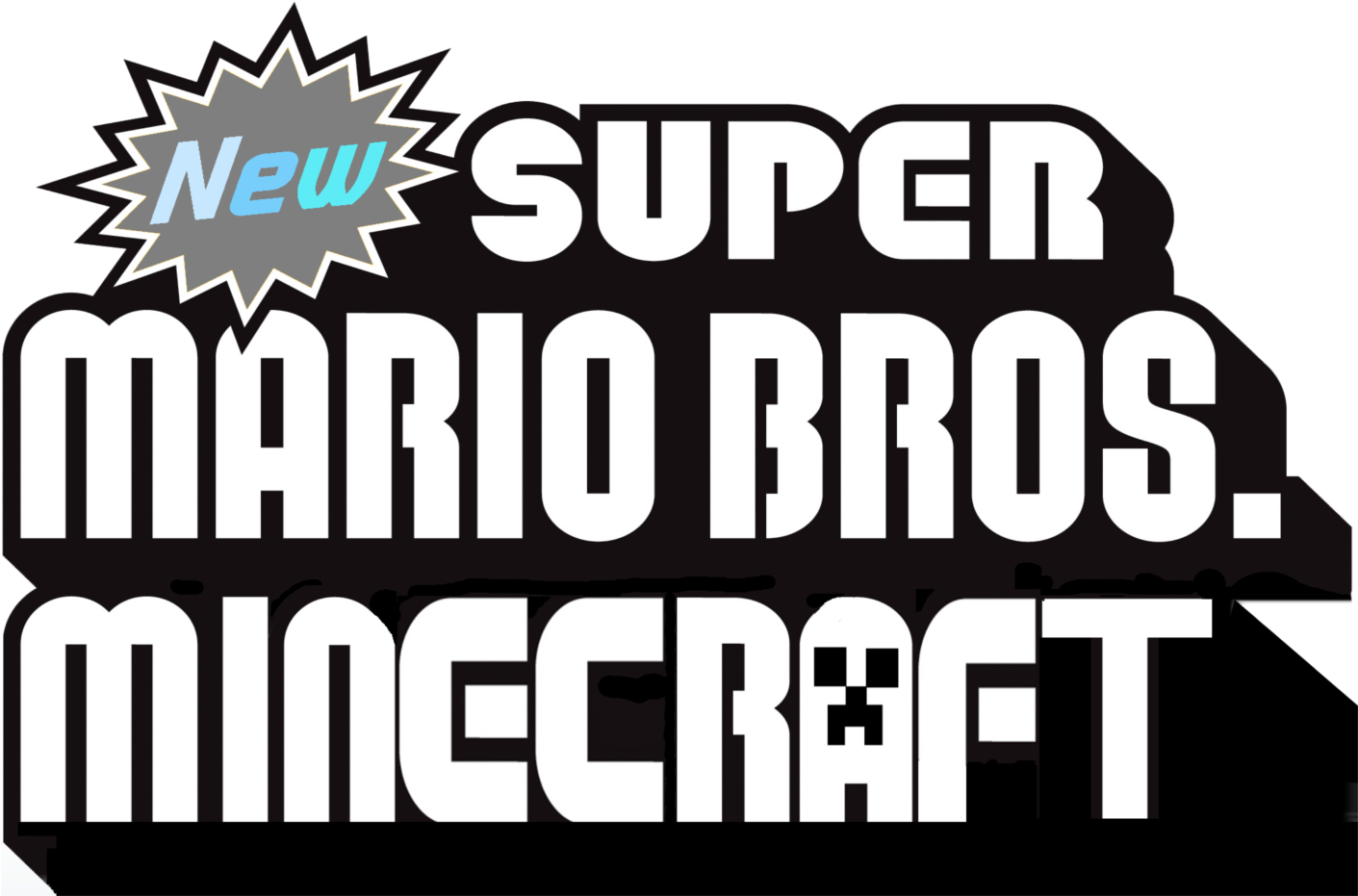 7] Super Mario Bros - Newer Super Mario Bros Ds Logo (1410x937), Png Download