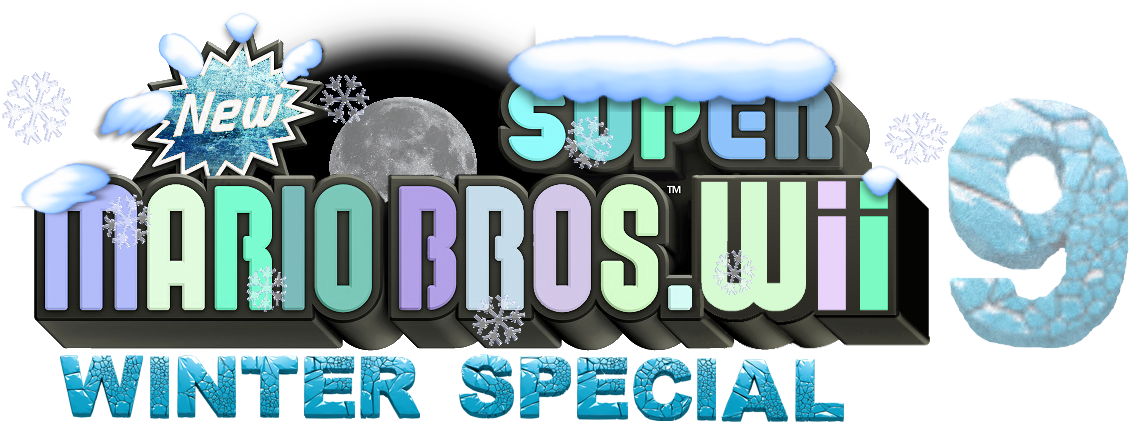 New Super Mario Bros Wii 9 Winter Special (1200x483), Png Download