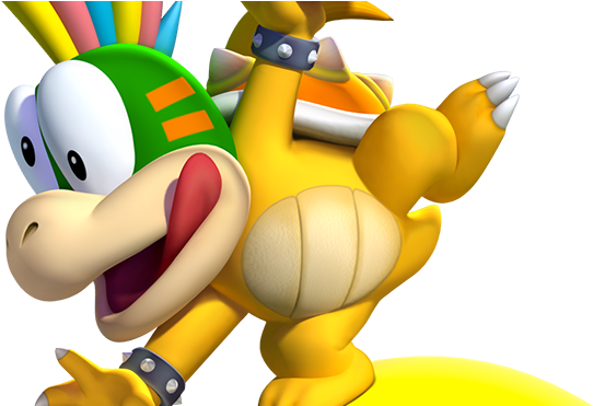 One Of Gaming's Better Rumors Is Each Koopaling In - Lemmy Mario (800x370), Png Download