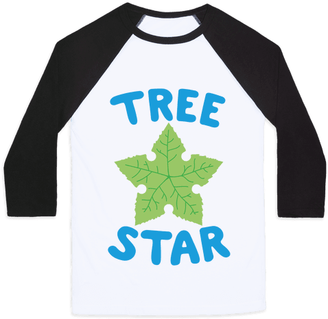 Tree Star Baseball Tee - Don T Touch Me Cactus (484x484), Png Download