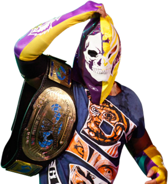 Rey Mysterio - Rey Mysterio Psd (552x600), Png Download