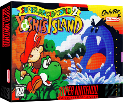 Super Mario World - Yoshi Island (435x375), Png Download