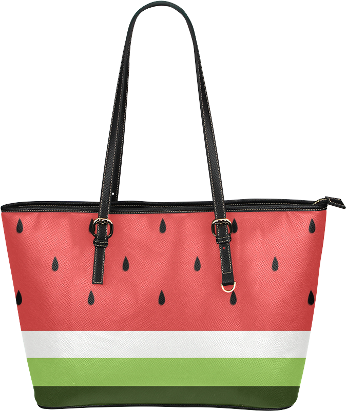 Watermelon Slice Leather Tote Bag - Greyhound Dogs Tote Bags - Greyhound Bags (1000x1000), Png Download