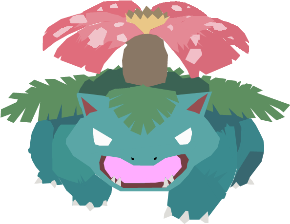 Venusaur By Stumblecrasher On - Pokemon Venusaur (1024x768), Png Download