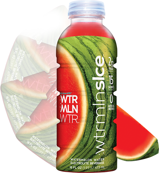 An Enhanced Watermelon Water That Delivers Thirst Quenching - Wtrmln Slce (557x609), Png Download
