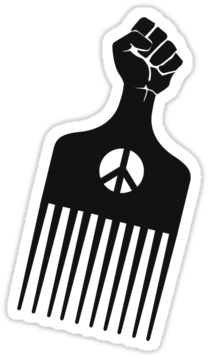Download The Black Fist Afro Comb By Hypetees - Hair Pick Tattoo PNG Image with No Background Download The Black Fist Afro Comb By Hypetees - Hair Pick Tattoo PNG Image with No Background