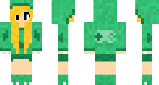 Minecraft Skin Venusaur - Futi Skin Minecraft (600x348), Png Download
