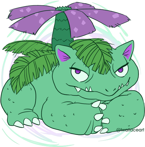 003 Venusaur - Venusaur (500x500), Png Download