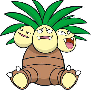 Exeggutor Can Do Pretty Much What Venusaur Can Already - Exeggutor Png (387x383), Png Download