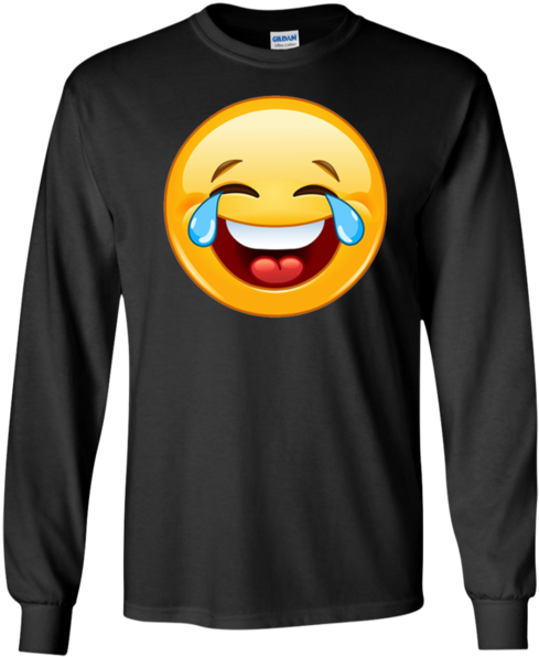 Laugh Emoji Tee, Hoodie, Tank - Emoji Key Chain - Love Emoji - Poop Emoji - Lol Emoji (600x600), Png Download