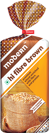 Hi Fibre Brown Bread - Modern Whole Wheat Bread (500x523), Png Download