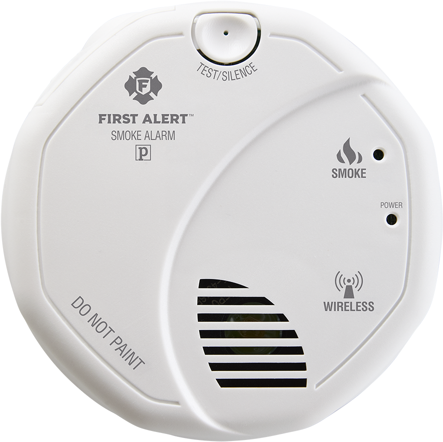Wireless Smoke Alarm With Iris - First Alert Smoke Detector (900x900), Png Download