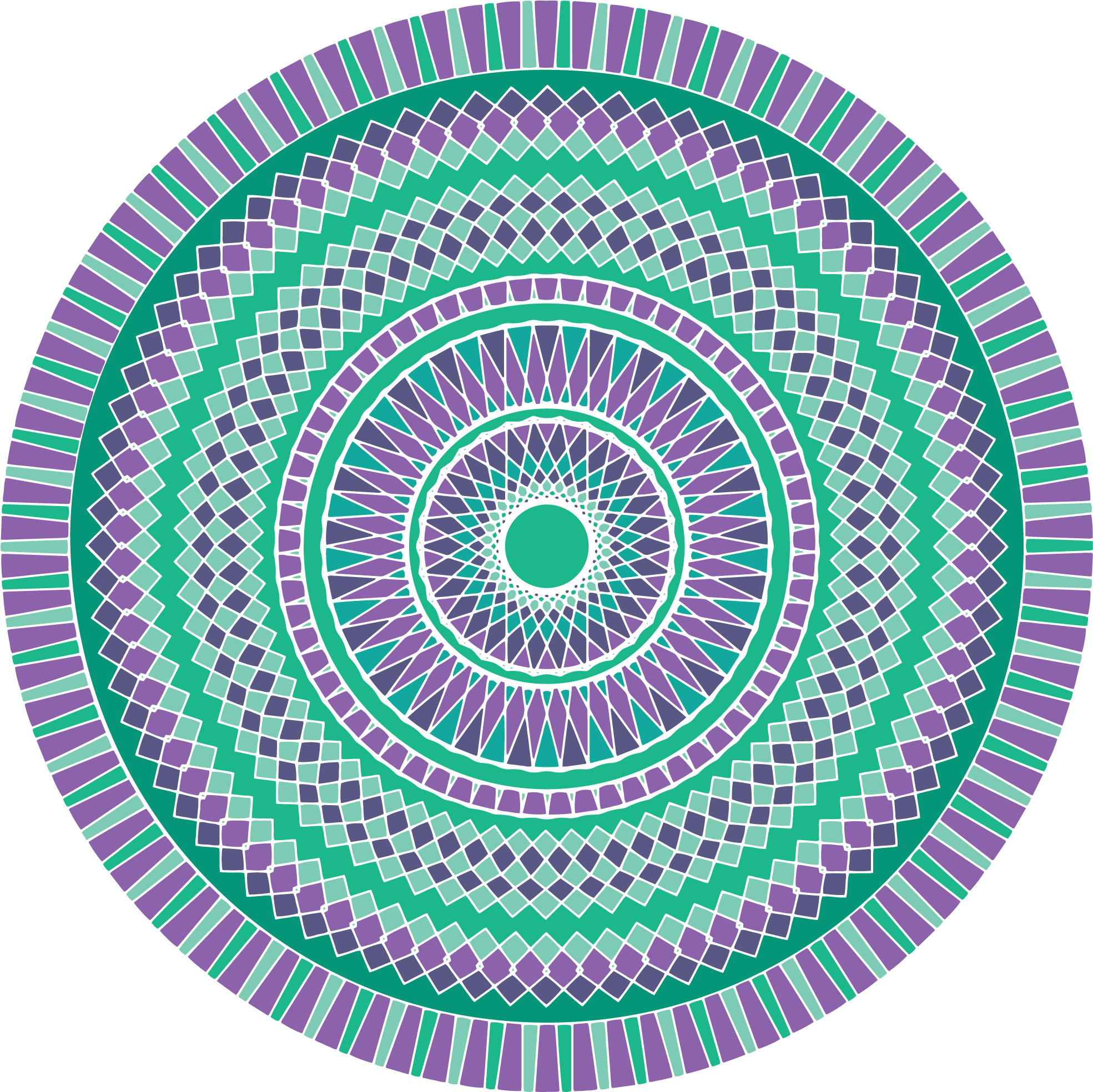 Mandala Swirl Geometric Abstract 1286294 - Toby Twirl Romeo And Juliet (2100x2100), Png Download