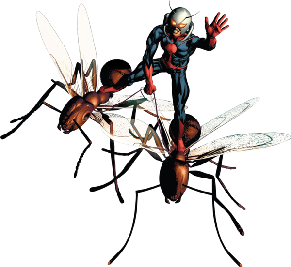 Ant-man Well, Back To Sucking Again - Ant Man En Png (600x552), Png Download