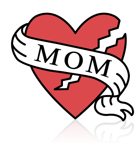 The Broken Hearts Memorial - Heart Design (444x473), Png Download