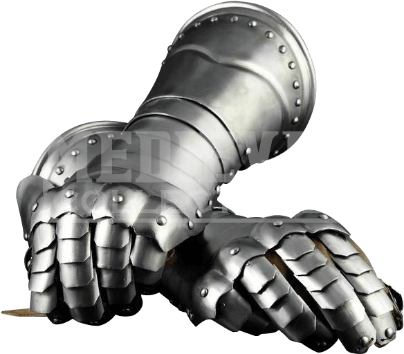 15th Century Italian Style Gauntlets - 15th Century Gauntlets (583x583), Png Download