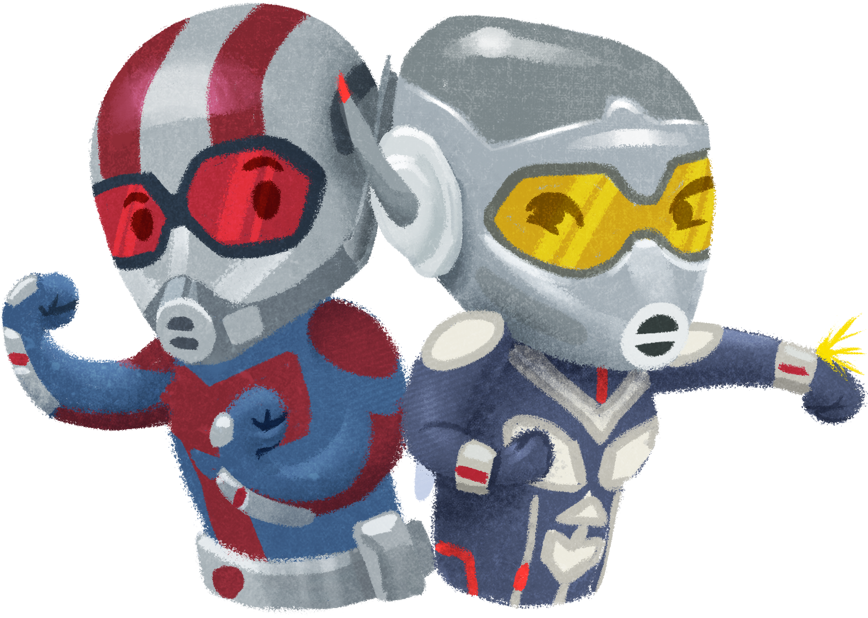 Ant-man And The Wasp Stickers - Ant Man And Wasp Png (2000x2000), Png Download