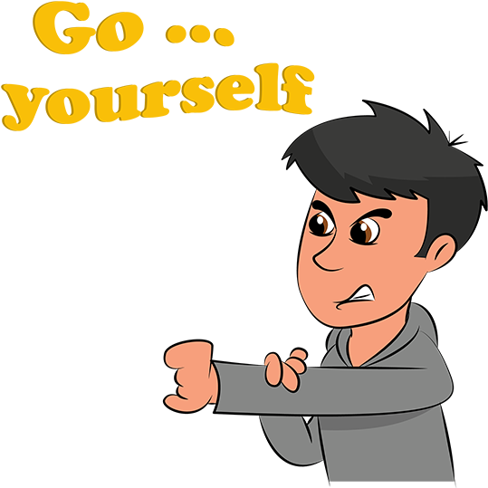 Speak With Your Hands Messages Sticker-10 - Gesture (618x618), Png Download