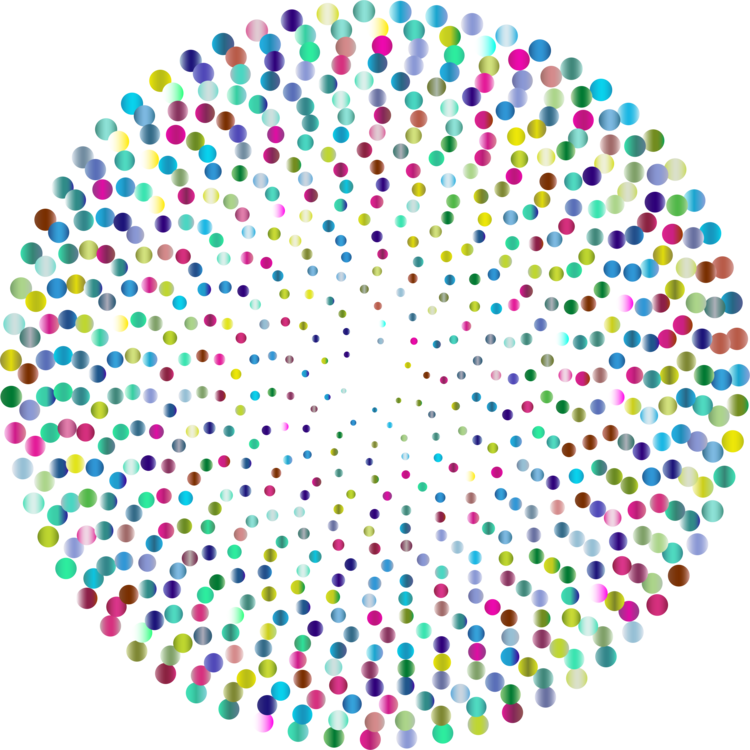 Abstract Art Black Circle Line Art - Optical Illusions Png (750x750), Png Download