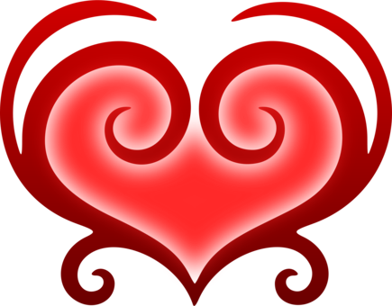 Valentine's Day Heart Romance Car Poland - Clip Art (435x340), Png Download
