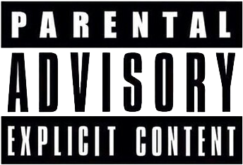 169 Images About Edits 💖 On We Heart It - Parental Advisory Png Small (488x499), Png Download