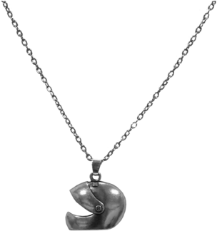 Helmet Charm Necklace - Pendant (480x480), Png Download
