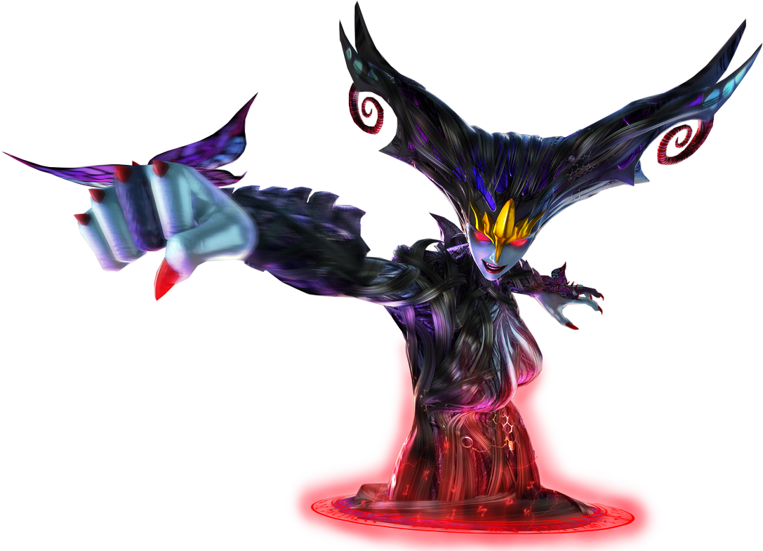 Butterfly6 - Madama Butterfly Family Bayonetta (1087x785), Png Download