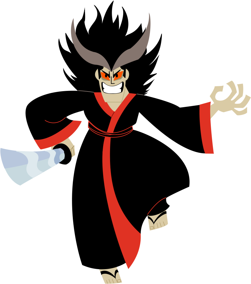 Mad Jack - Mad Jack Samurai Jack Demongo (884x1000), Png Download