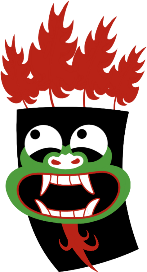 Aku Samurai Jack Crash Bandicoot (600x915), Png Download