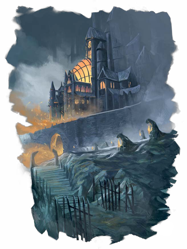 39408808 - >> - Pathfinder Temple Of Asmodeus (656x874), Png Download