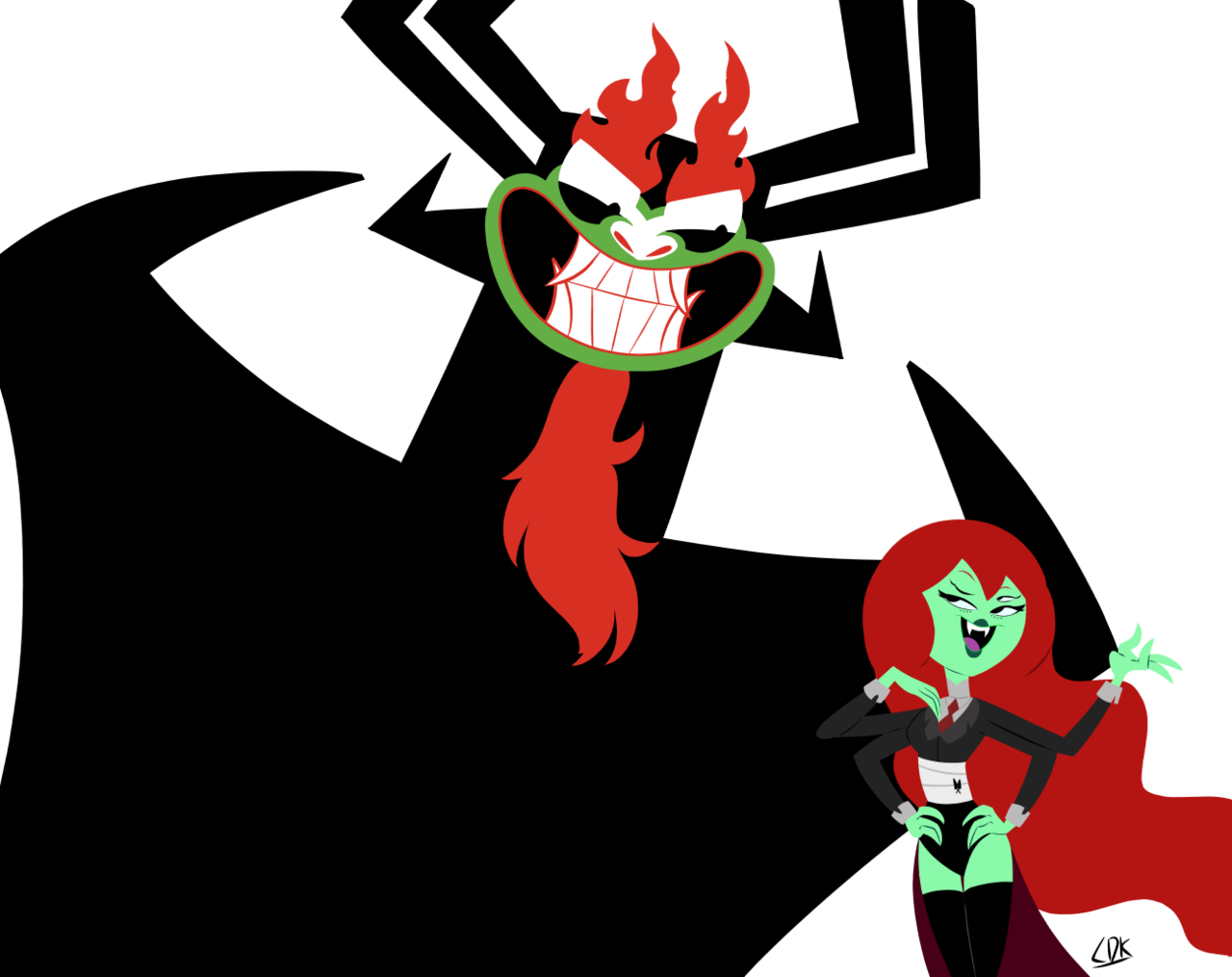 Been Fuckin Around With A Samurai Jack Fan - Samurai Jack (1280x1015), Png Download