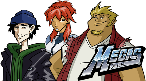 We, Dig, Giant Robots - Megas Xlr Vs Scooby Doo (500x281), Png Download