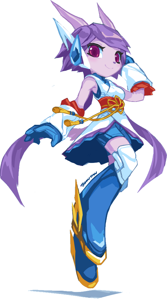 Samurai Jack Profile Picture - Freedom Planet 2 Characters Npc (564x1009), Png Download