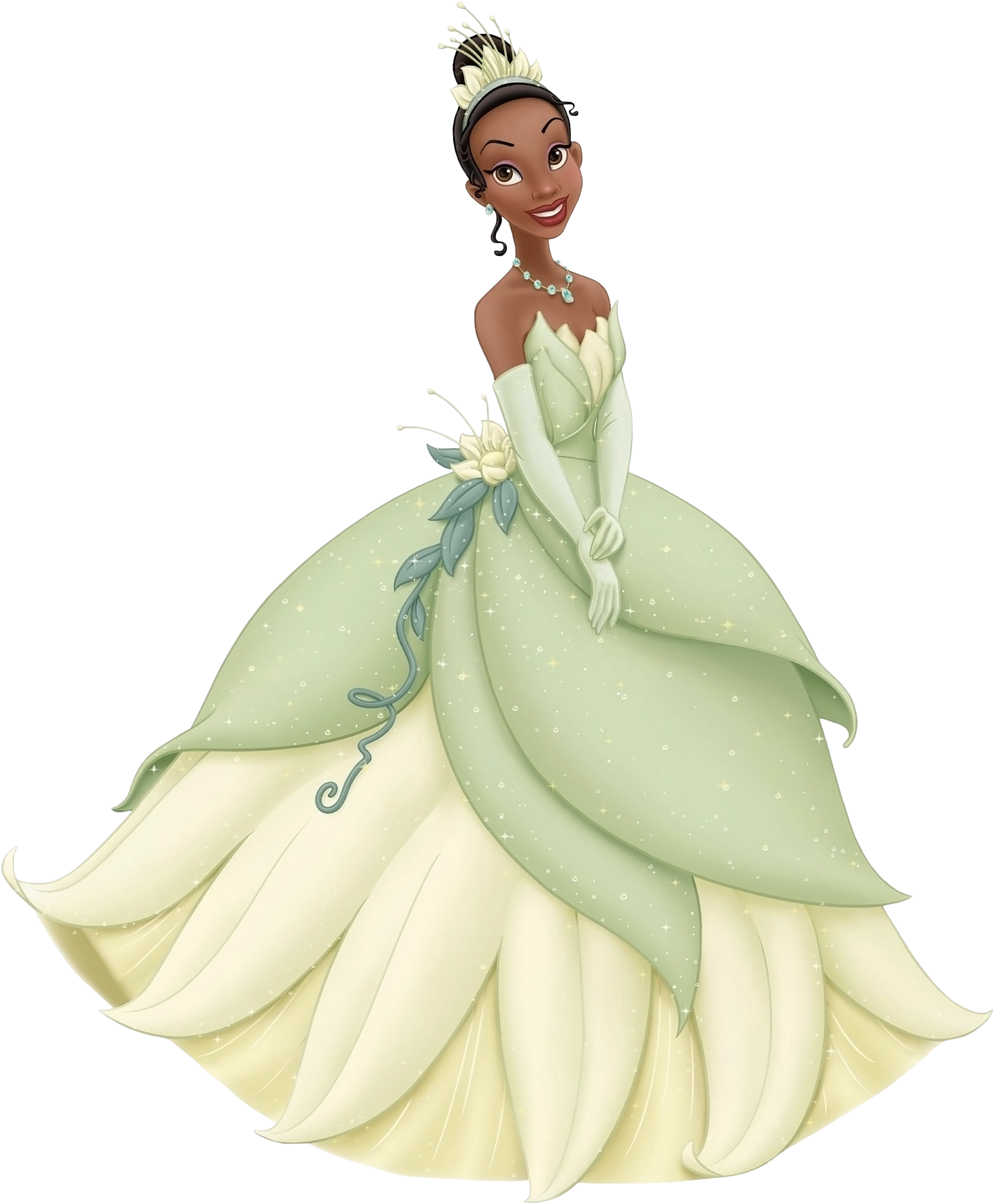 Princess Tiana Transparent Background (1900x2242), Png Download