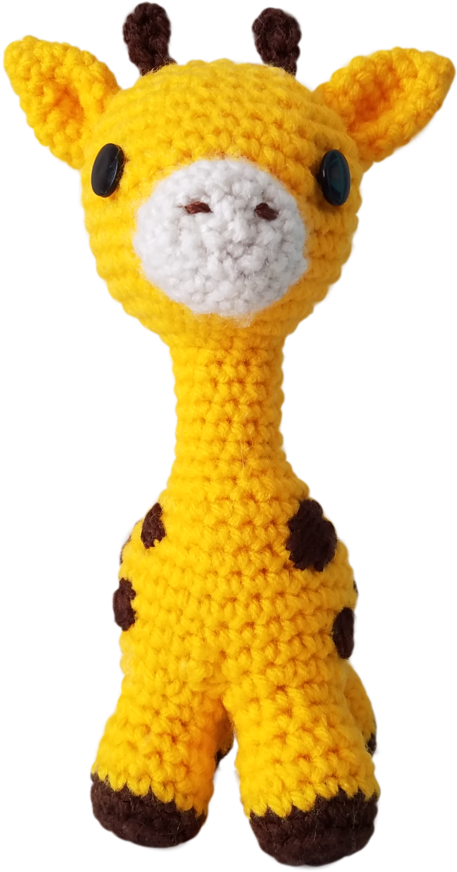 Baby Giraffe [front] (1000x1000), Png Download