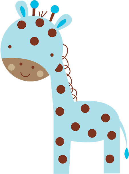 Download Baby Giraffe Clip Art Baby Blue Giraffe Clipart Png Image With No Background Pngkey Com