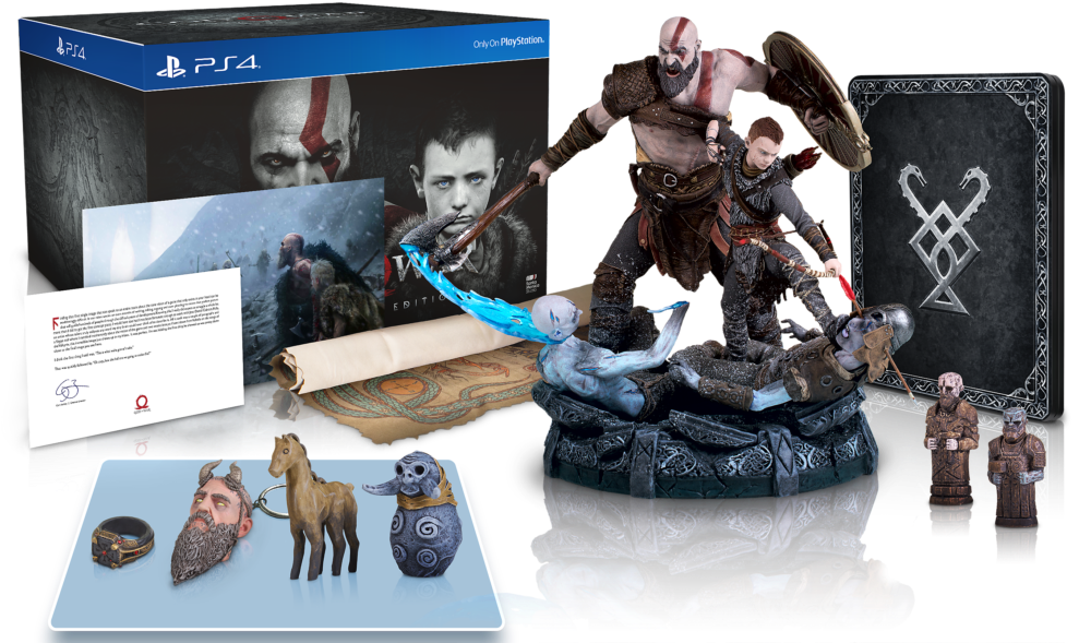 God Of War™ Collector's Edition At Myr - God Of War Collector Edition (1024x622), Png Download