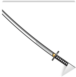 Japanese Sword Wall Mural • Pixers® • We Live To Change - Sword (400x400), Png Download