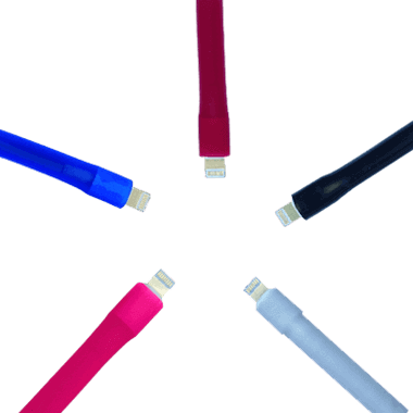 Cordcondom Applied On Chargers For Protection And Personalization - Cord Condom (380x380), Png Download