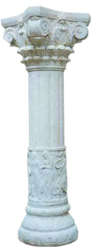 Pillar Transparent Background - Indian Temple Pillar Png (500x500), Png Download