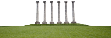 Columns, Pillars, Architecture, Ancient, Classical - Architecture (471x340), Png Download
