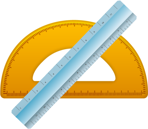 Move More Into Digital Activities For Our Students, - Ruler Protractor (520x454), Png Download
