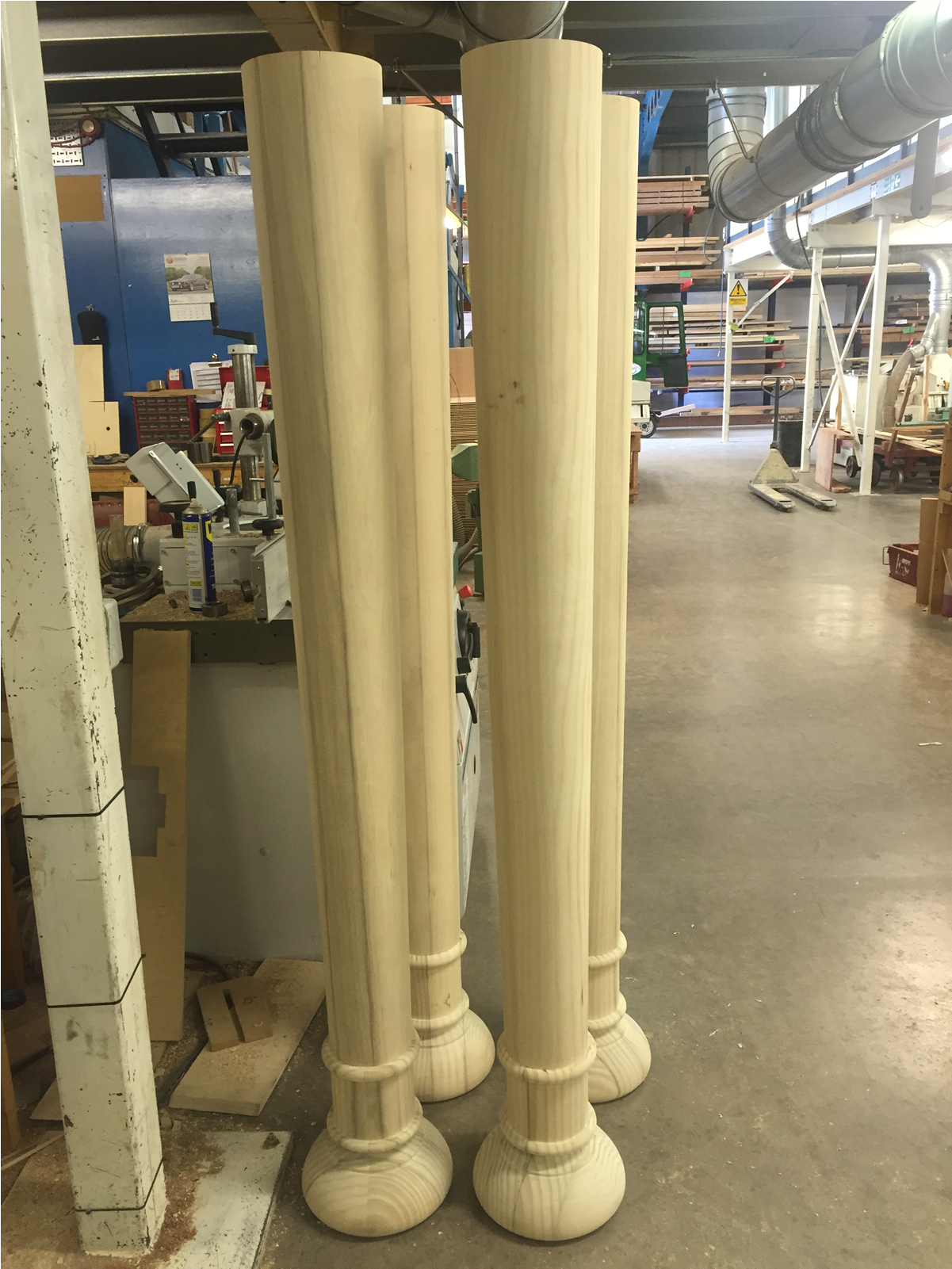 Accoya Timber Columns - Column (2400x1600), Png Download