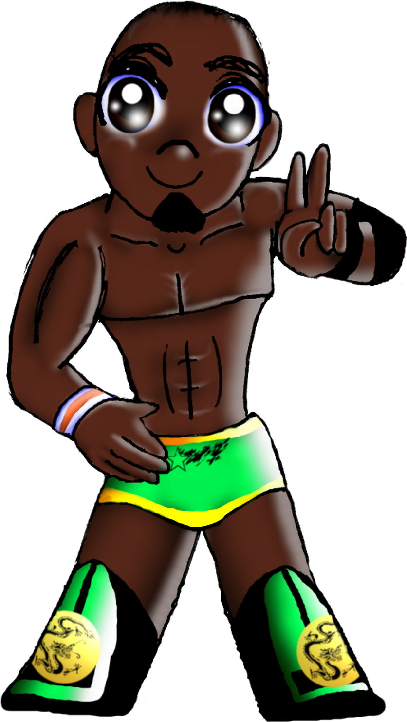 Austin Aries ~ Better Than You - Chibi (919x1500), Png Download